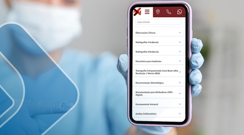 Ortho X -Site - Sua requisição de exames também na versão online em nosso site_